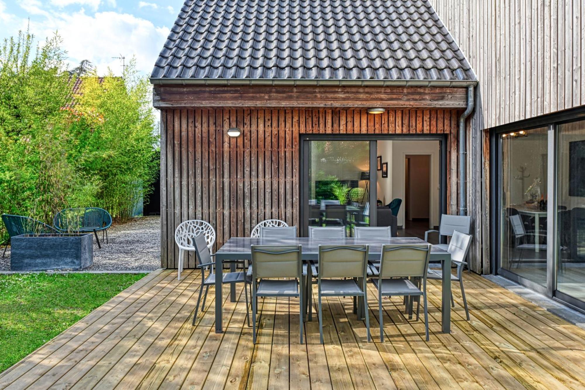 Villa Contemporaine 7 Minutes Du Centre De Lille Марк-ен-Барой Екстериор снимка